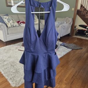 Trixxi Navy Dress